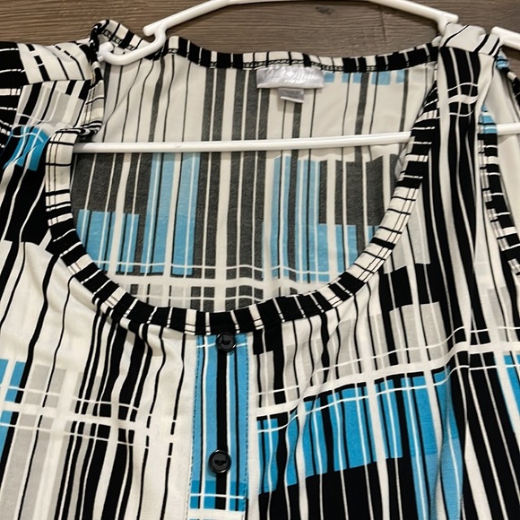 Avenue Women's Geometric Dress with Hidden pockets, Size 20 - Picture 6 of 10